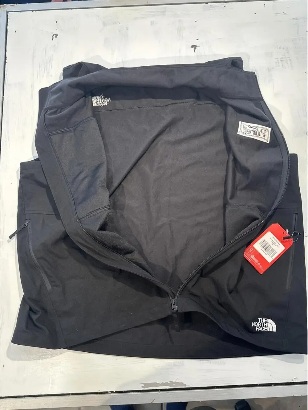 The North Face new tags